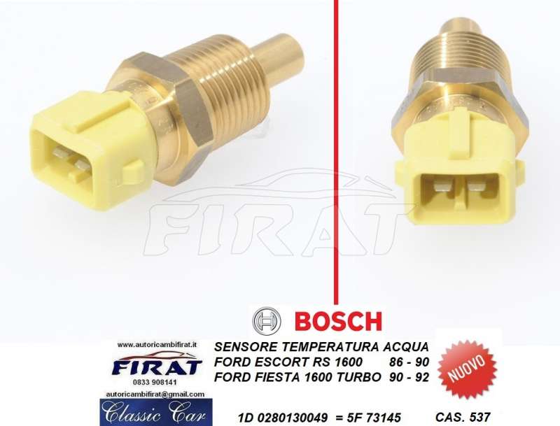 SENSORE TEMPERATURA ACQUA FORD ESCORT 1600 RS (0280130049)